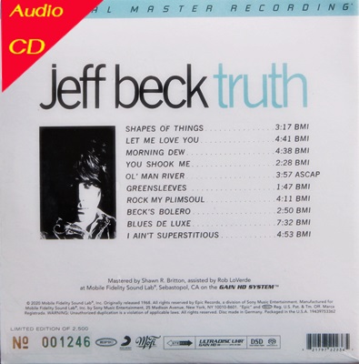 Jeff Beck - Truth (HI - EN) SACD 1Cd N.