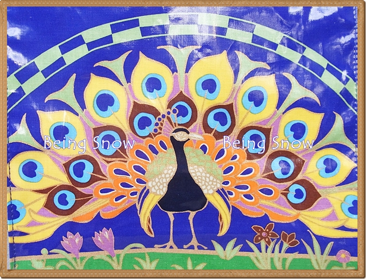 Peacock Shopping Bag - Medium