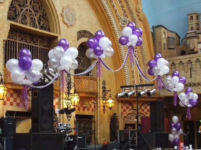 ลูกโป่งกลมเนื้อเมททัลลิก สีม่วงเข้ม ไซส์ 10 นิ้ว แพ็คละ 10 ใบ (Round Balloons Size 10" - Metallic Deep Purple Color)