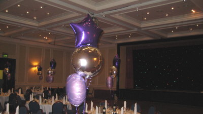 ลูกโป่งฟลอย์รูปดาว สีม่วง ไซส์ 18 นิ้ว - Star Shape Balloon Purple Color / TL-G002