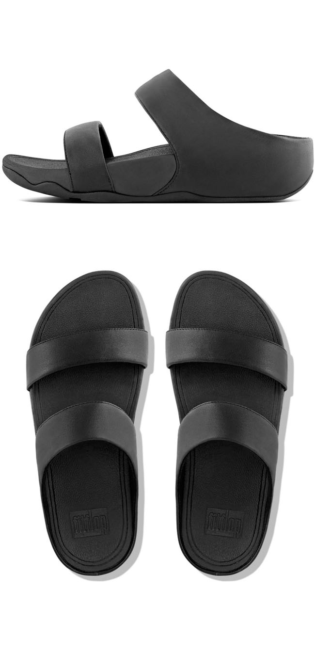 Fitflop Lulu Slide Black ของแท้ นำเข้าจาก USA และ UK