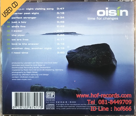 Oisin - Time for changes ( ) Used CD 1 Dise VG++
