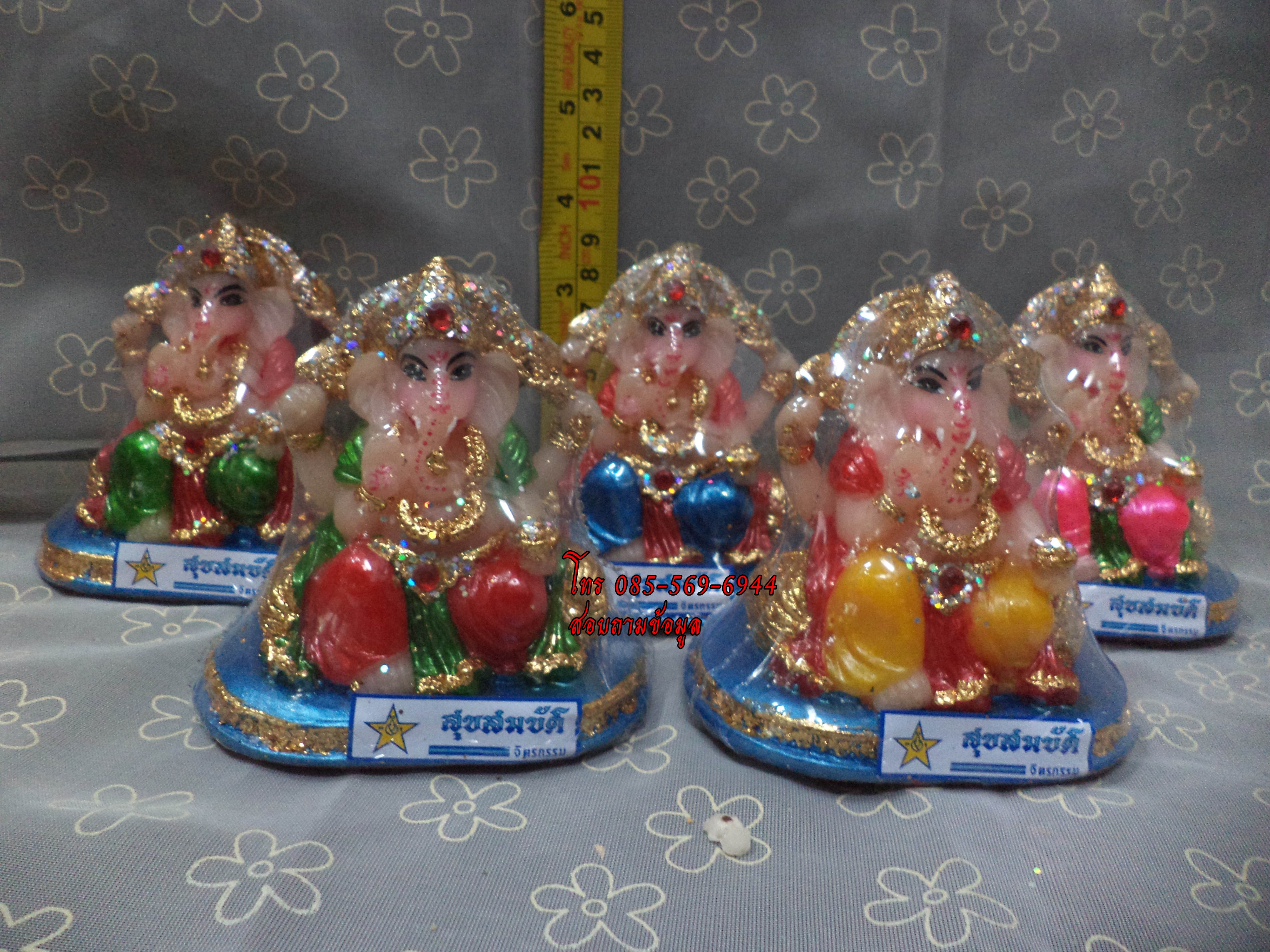พระพิฆเนศจิ๋ว 2" (เหมาะตั้งหน้ารถ)