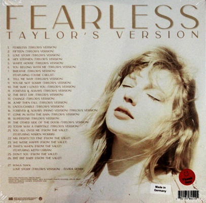 Taylor Swift - Fearless Taylor 's Version 3Lp N.