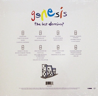 Genesis - The Last Domino? 4Lp Boxset N.