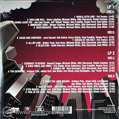 Rock Legends Playing The Song Of Led Zeppelin 2lp NEW