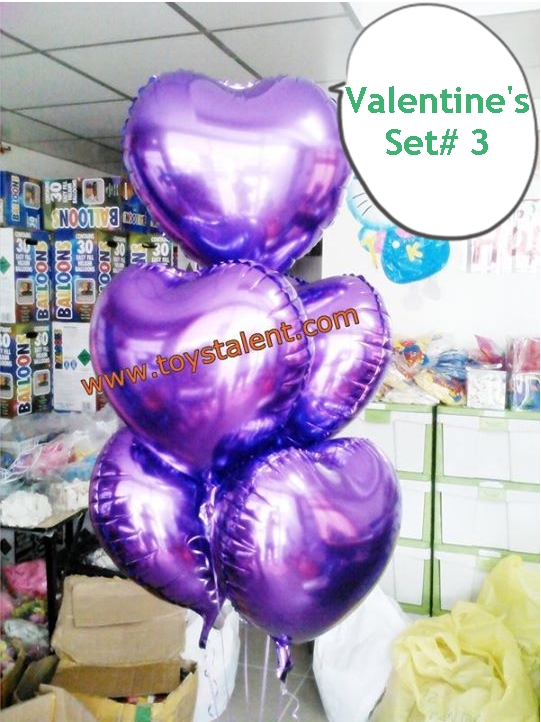 วาเลนไทน์ Valentine's Set # 3 *สามารถเลือกเปลี่ยน สีได้ตามความต้องการ*