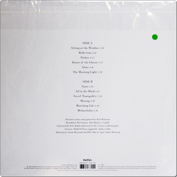 Rick Wakeman - Melancholia 1Lp New