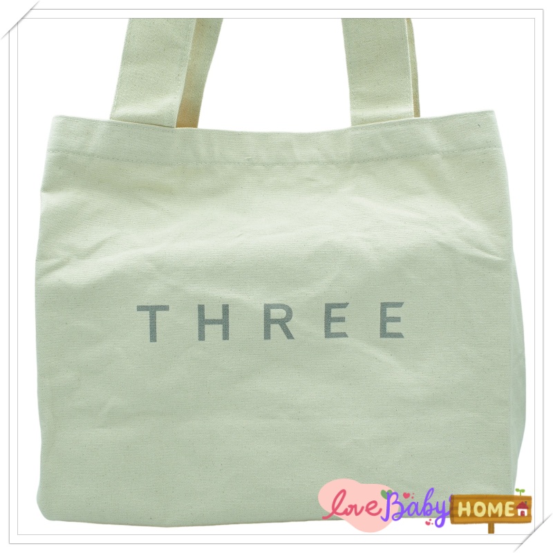กระเป๋าผ้าดิบ กระเป๋าถือ สินค้าเป็นสินค้าของแถมจาก Three