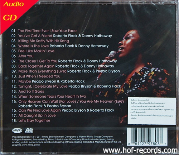 CD Roberta Flack - Love songs * New