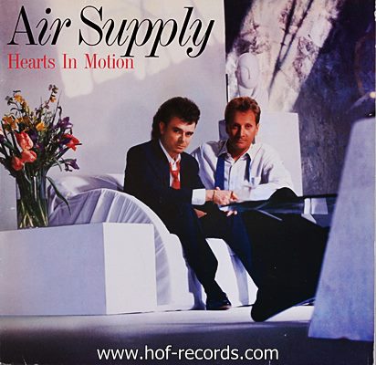 Air Supply - Hearts In Motion 1986 1lp