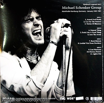 Michael Schenker Group - Hardrock Legends Vol.2 2Lp N.