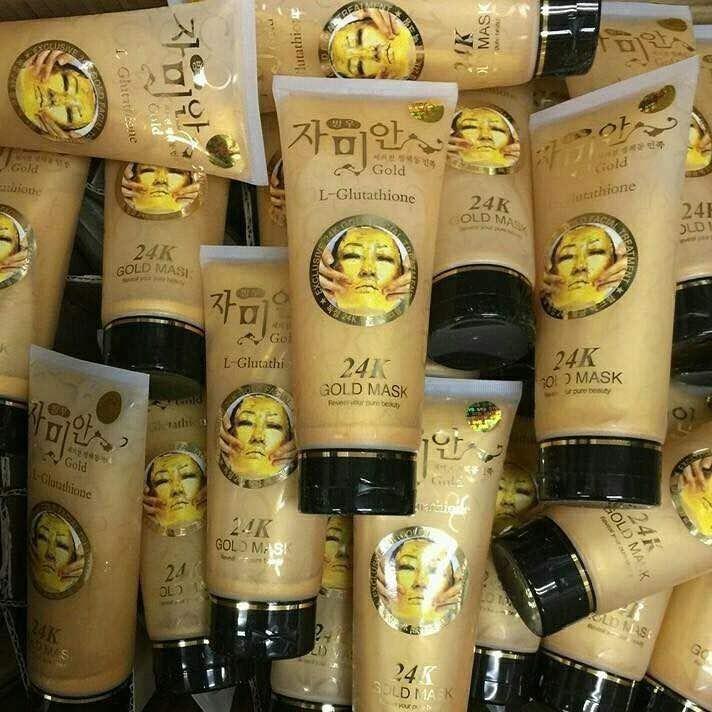 มาร์คหน้าทองคำ 24k GOLD MASK ขนาด 220 กรัม