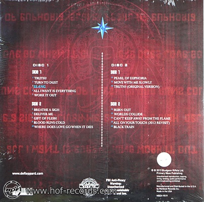 Def Leppard - Siang 2lp USA NEW