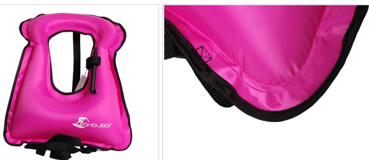 เสื้อชูชีพเป่าลม สวมหัว อุปกรณ์เล่นน้ำ ฉุกเฉิน เข้าค่าย แคมปิ้ง outdoor เที่ยวทะเล