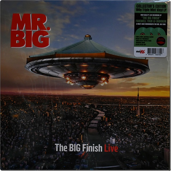 MR.BIG - The Big Finish Live 3Lp New