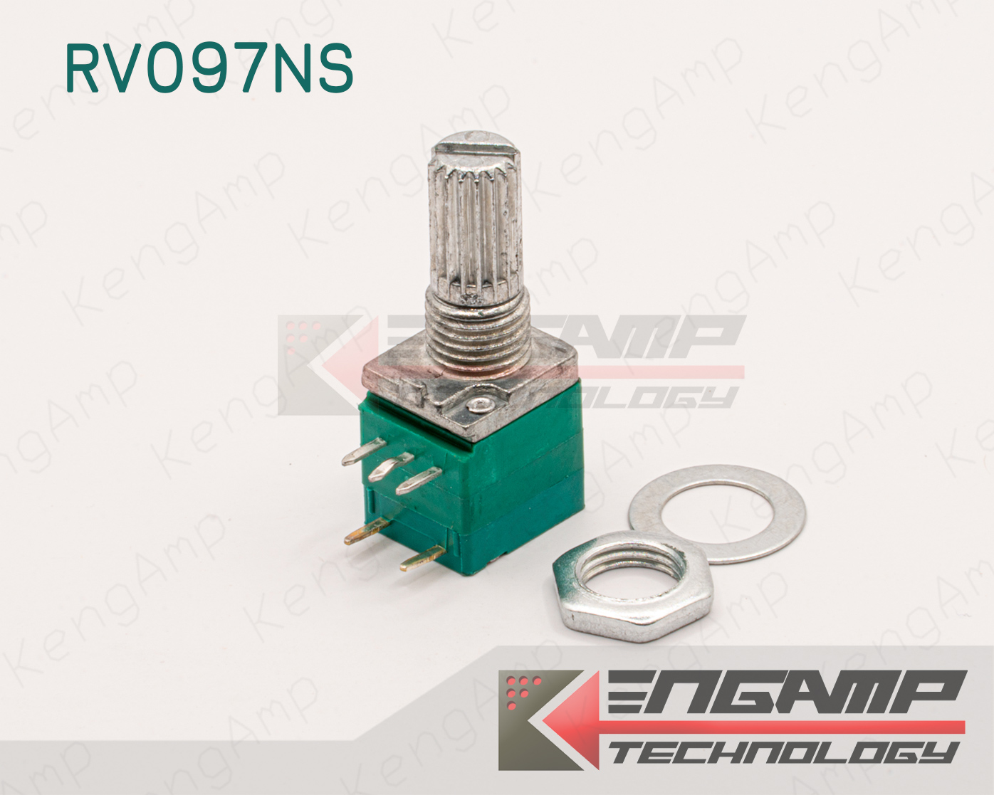 (มีตัวเลือก) RV097NS โวลุ่ม 3ขามีสวิทซ์ 2ขา 5K-100K