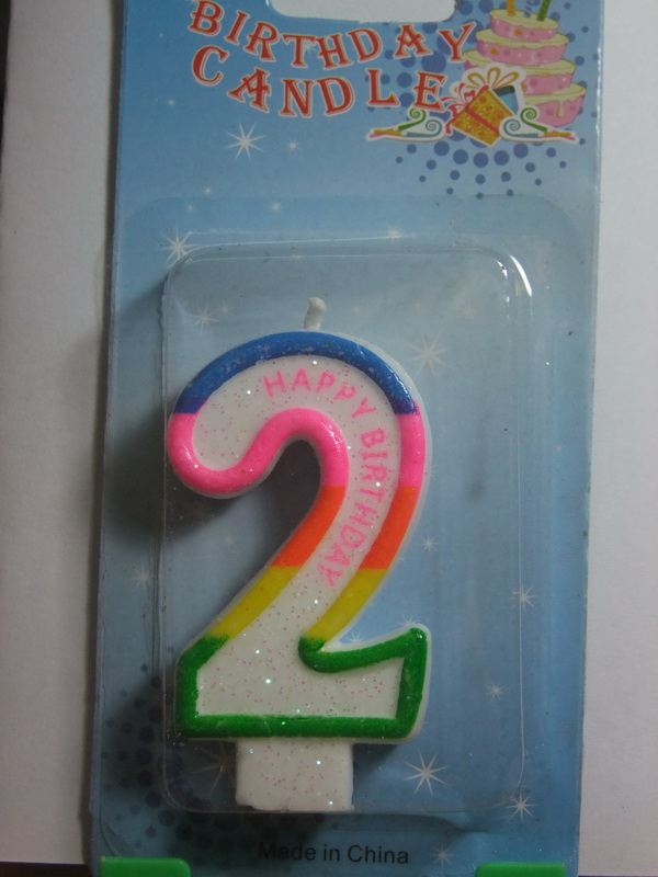 เทียนวันเกิดตัวเลข Happy Birthday (เลข 0-9) กรุณาระบุตัวเลขที่ต้องการเมื่อทำการสั่งซื้อด้วยนะคะ / Item No.TL-N008