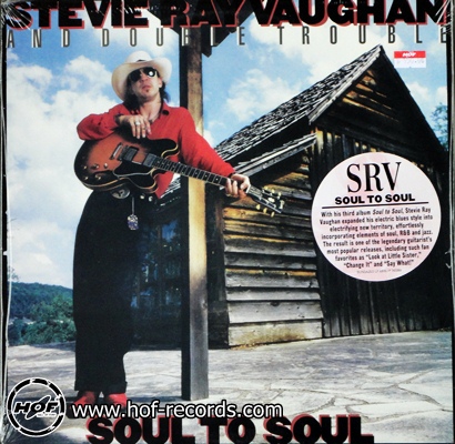 stevie ray vaughan - soul to soul 1lp N.