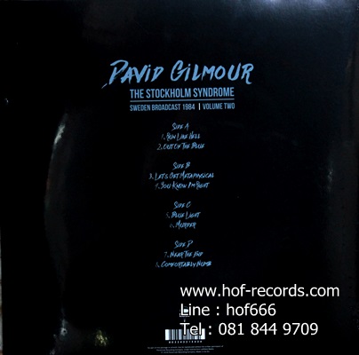 David Gilmour - The Stockholm Syndrome 1984 Vol.Two 2Lp N.