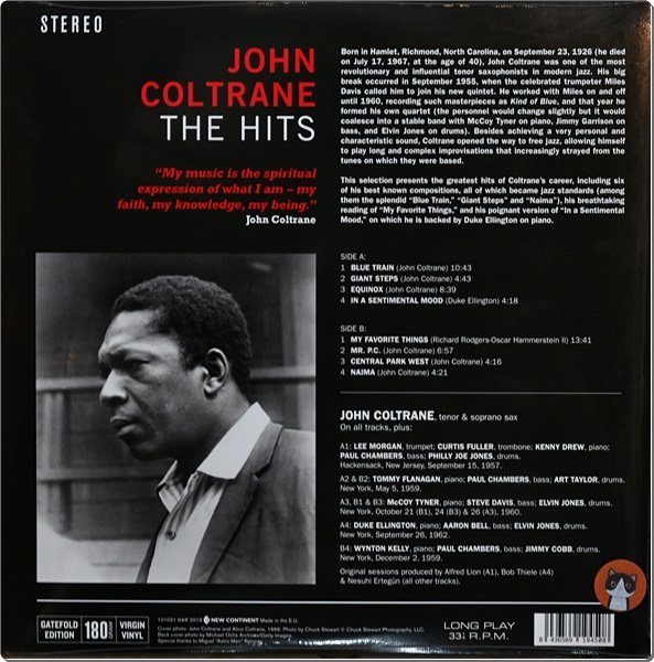 John Coltrane - The Hits 1Lp New