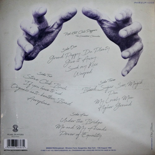 Red Hot Chilli Peppers - The woodstock Chronicles 1994 2Lp New