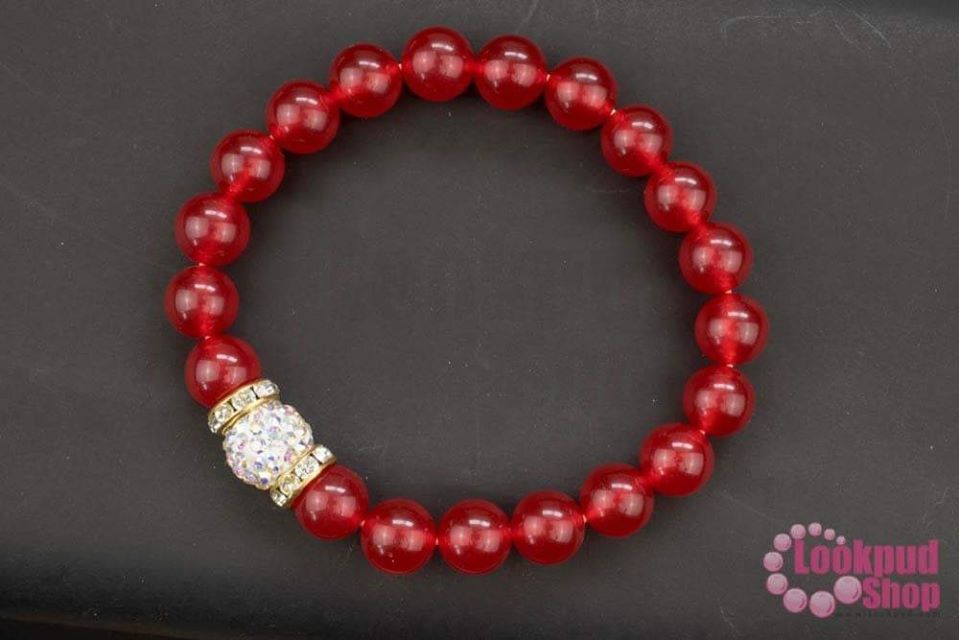 ชุดหินนำโชค ประจำวันเกิดวันอาทิตย์ หินทับทิมใส (1ชุด)