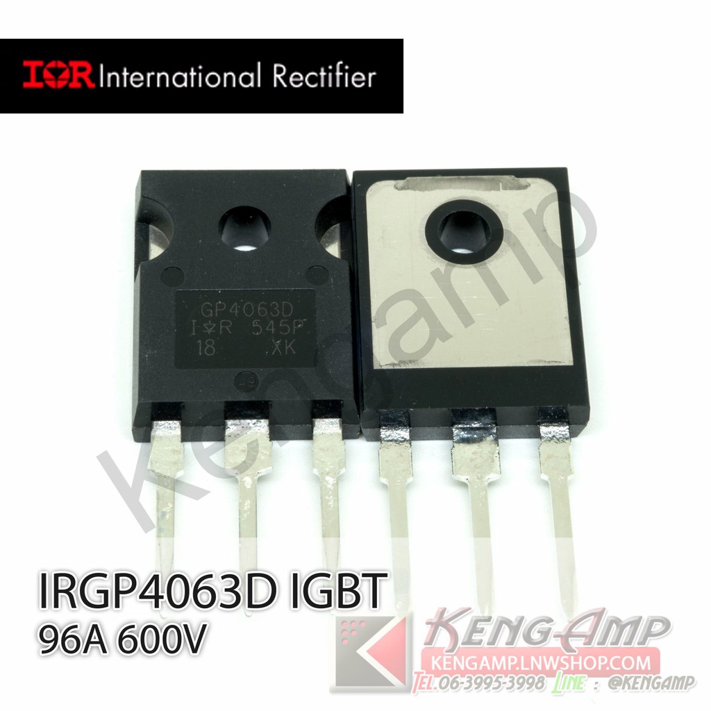 (1ตัว) [IGBT] IRGP4063D IR IGBT 96A 600V