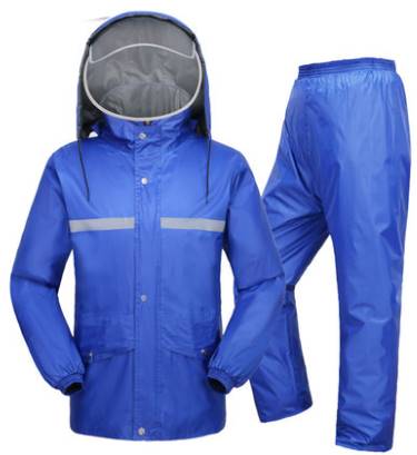 จองราคาพิเศษหลากสี!!ชุดกันฝน พร้อมหมวกใส มีฮู้ด hood ผ้าร่ม กันลม กันน้ำ Nylon แบบสี No.47 49 51 53 ดำ แดง น้ำเงิน ฟ้า กรม