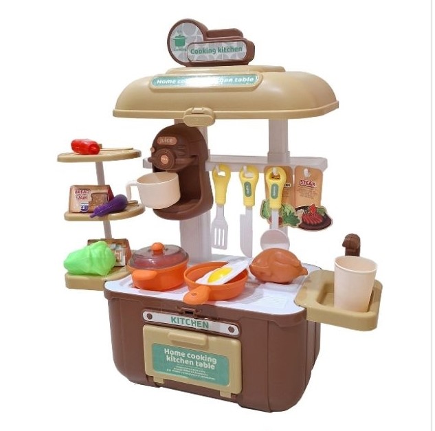 🍳ชุดครัว Kitchen Set ของเล่นเด็ก เสริมพัฒนาการ เสริมการเรียนรู้ สินค้าเป็นของแถม