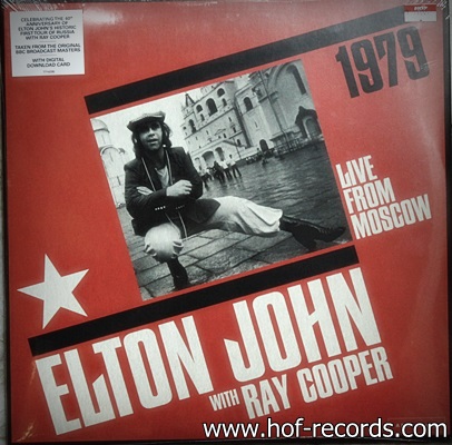 Elton John With Ray Cooper - Live From Moscow 1Lp N.