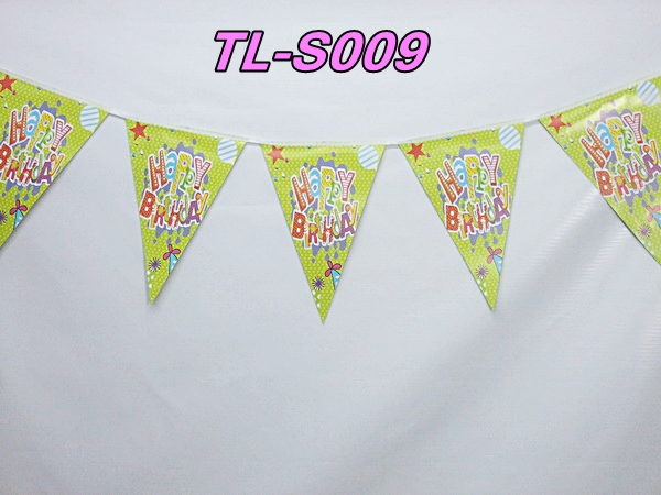 ธงประดับงาน Happy Birthday / Item No. TL-S009