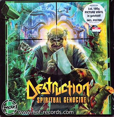 Destruction - Spiritual Genocide 1 LP New