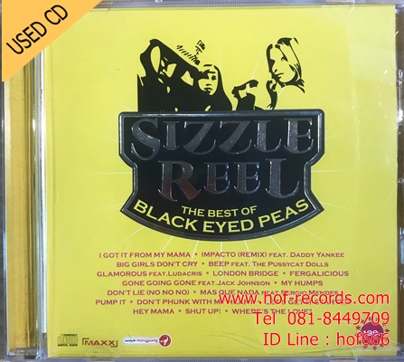 Sizzle Reel - The Best of Black Eyed Peas (Thai) Used CD 1 Dise VG++