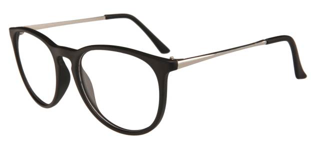 แว่นกรอบบาง แว่นสายตาแฟชั่น แบบสลิมขาเงิน ทอง สไตล์วินเทจใหญ่ สี ดำเงา น้ำตาล ดำด้าน กระ