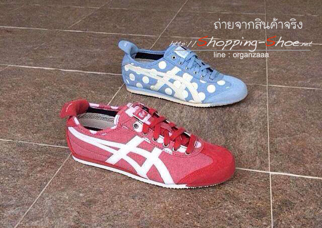 Onitsuka Tiger Mexico 66 - Polka Dot Red ของแท้ มีกล่อง ป้ายครบ