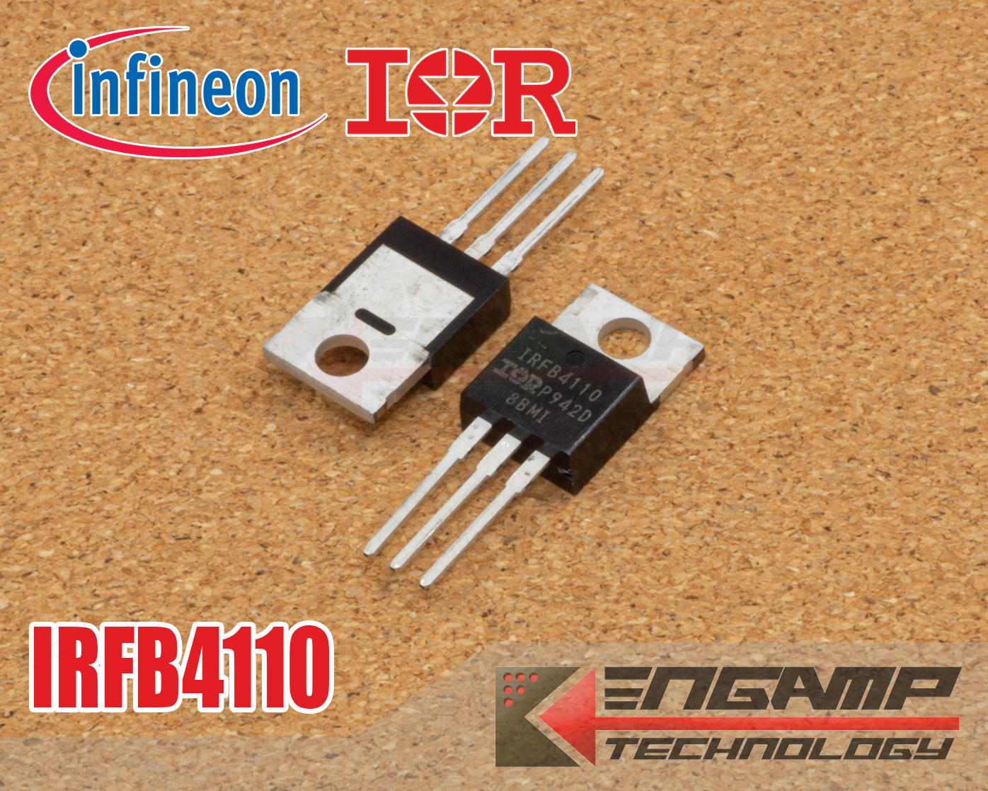 (1ตัว) [FET] IRFB4110 PbF IR/INFENEON FET 180A 100V 3.7mR