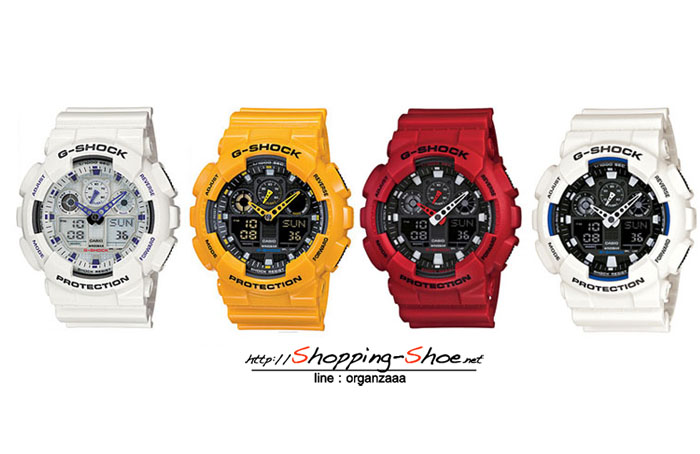 Casio G-Shock รุ่น GA-100A-4A ของแท้ 100% จากญี่ปุ่น