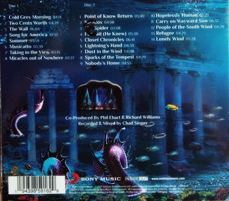 Kansas - Point Of Know Return Live & Beyond 2Cd N.