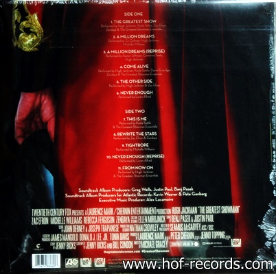 Ost. The Greatest Showman 1Lp N.
