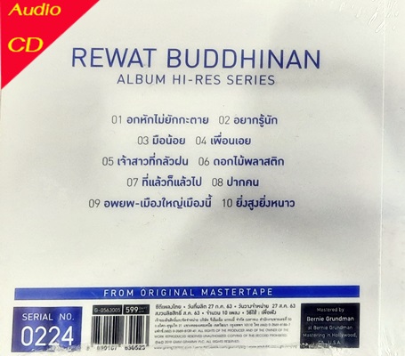 HDCD เต๋อ เรวัติ พุทธินันทน์ - Alive * New