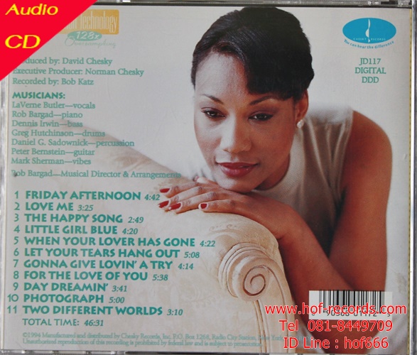 Used CD Laverne Butler - Day dreamin ( VG++) US