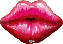 ลูกโป่งฟอลย์รูปปาก SHAPE BIG RED KISSEY LIPS/ Item No.TQ-16451 แบรนด์ Qualatex