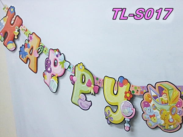 ธงประดับงาน Happy Birthday / Item No. TL-S017