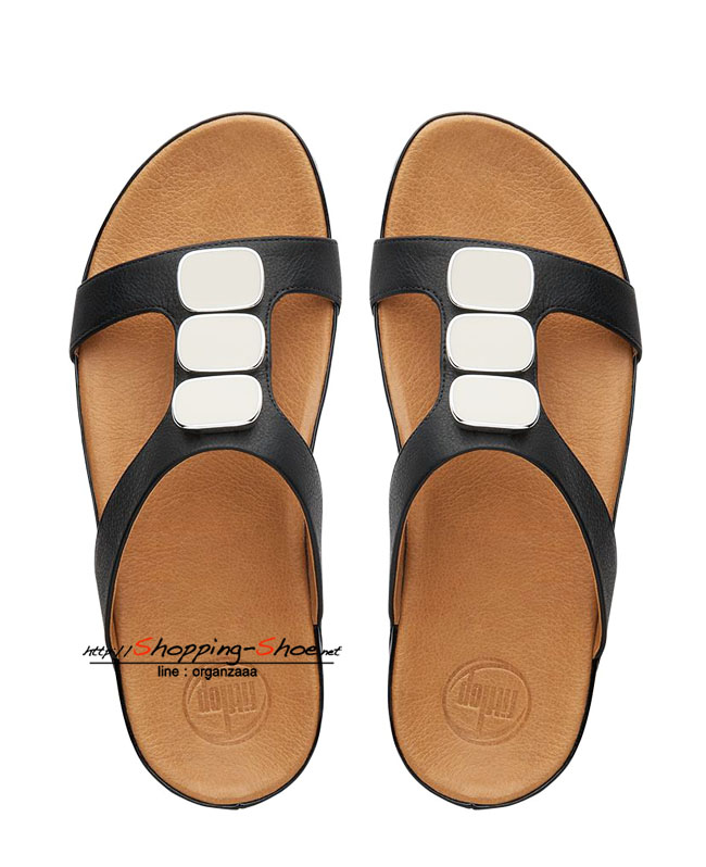 Fitflop Pietra II Slide Black ของแท้ นำเข้าจาก USA และ UK