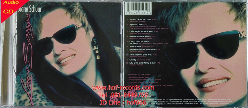 Used CD Diane Schuur - Love songs (NM ) US
