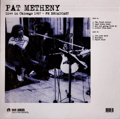 Pat Metheny - Live In Chicago 1987 1Lp N.