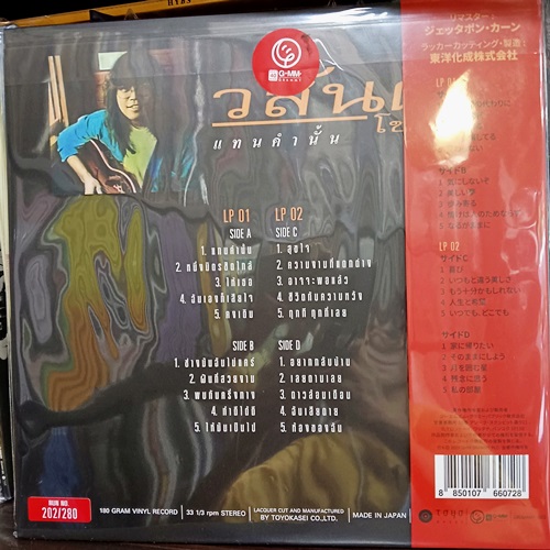 LP วสันต์ โชติกุล - รวมฮิต ( New 2 LP )