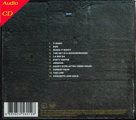 CD Foo Fighters - Concrete and Gold