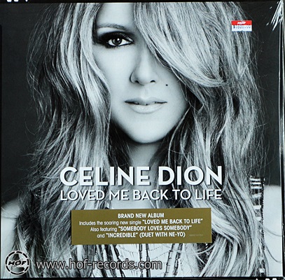 Celine Dion - Loved Me Back To Life 1lp NEW